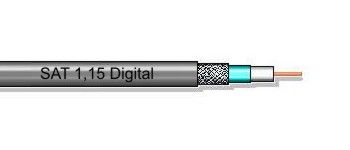 Kabel koncentryczny zewnętrzny SAT-1,15 Digital